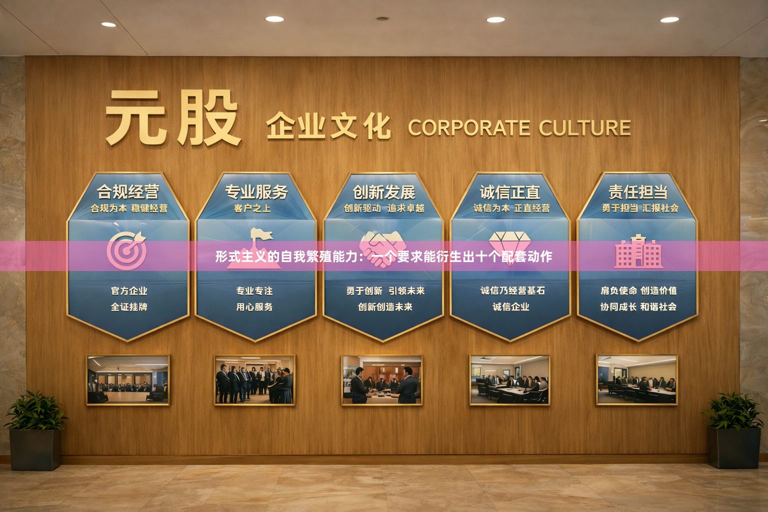形式主义的自我繁殖能力：一个要求能衍生出十个配套动作