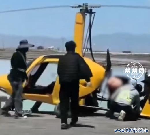 青海一飞行器坠落 2人被砸中