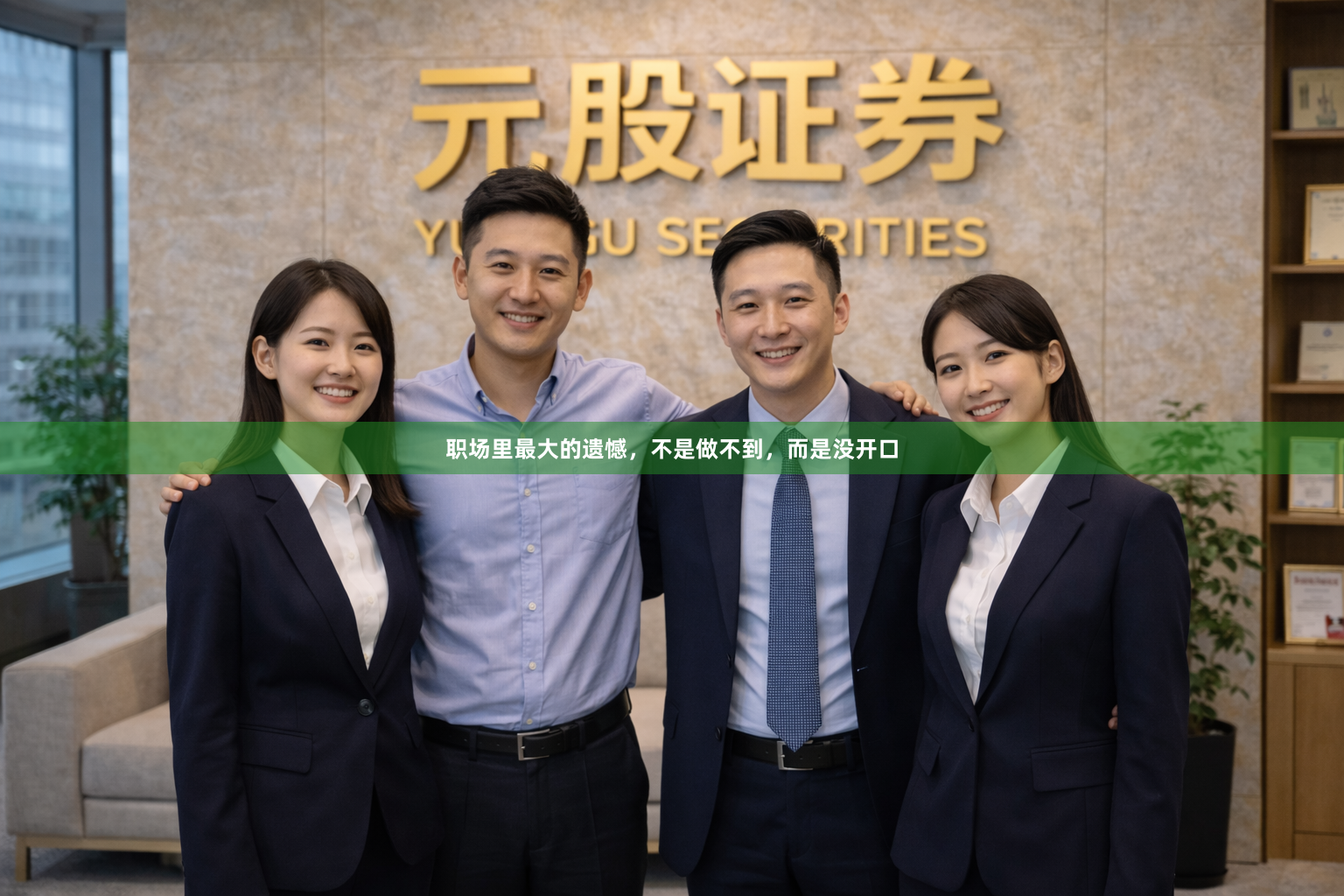 职场里最大的遗憾，不是做不到，而是没开口