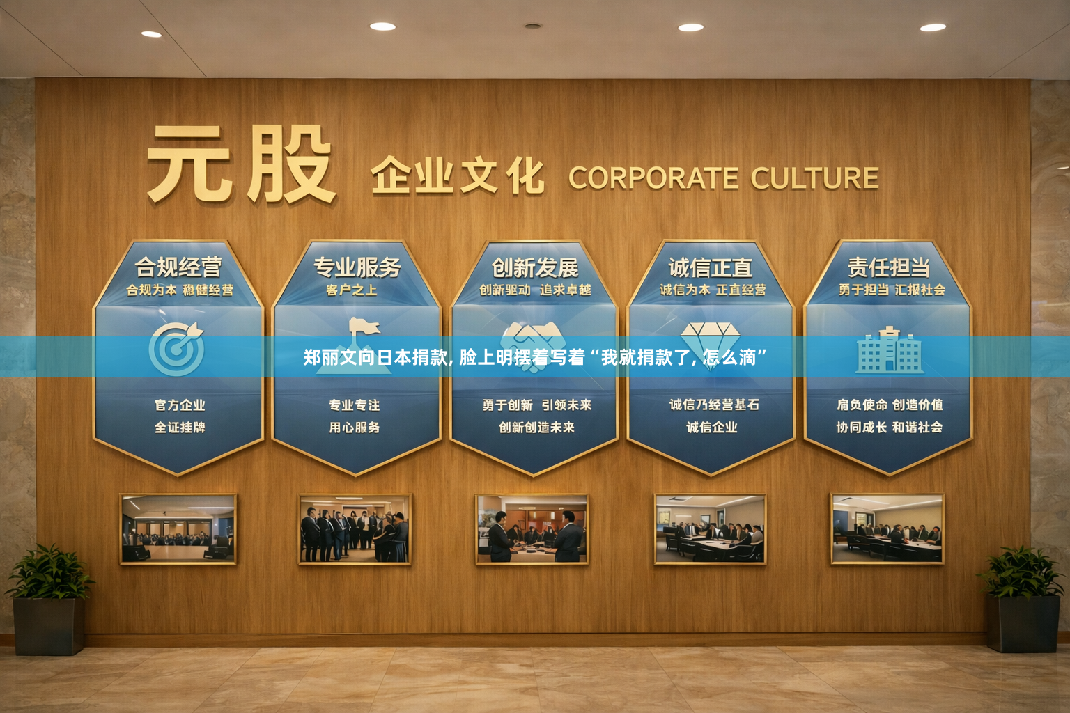 郑丽文向日本捐款, 脸上明摆着写着“我就捐款了, 怎么滴”