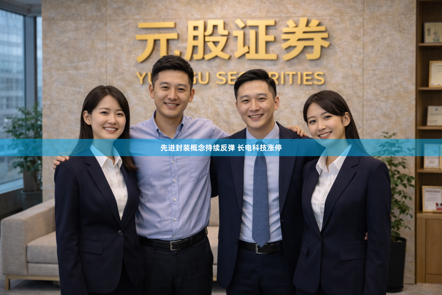 先进封装概念持续反弹 长电科技涨停