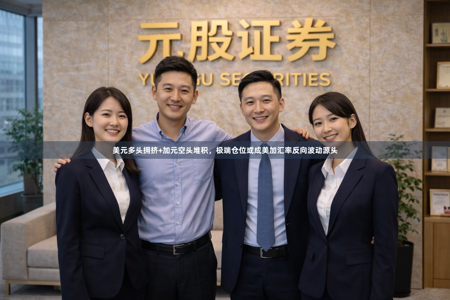 美元多头拥挤+加元空头堆积，极端仓位或成美加汇率反向波动源头